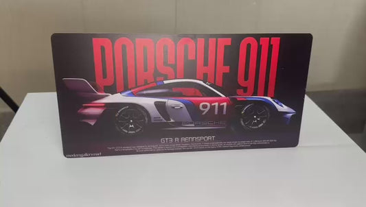 Porsche 911 Racing Car Wall Art
