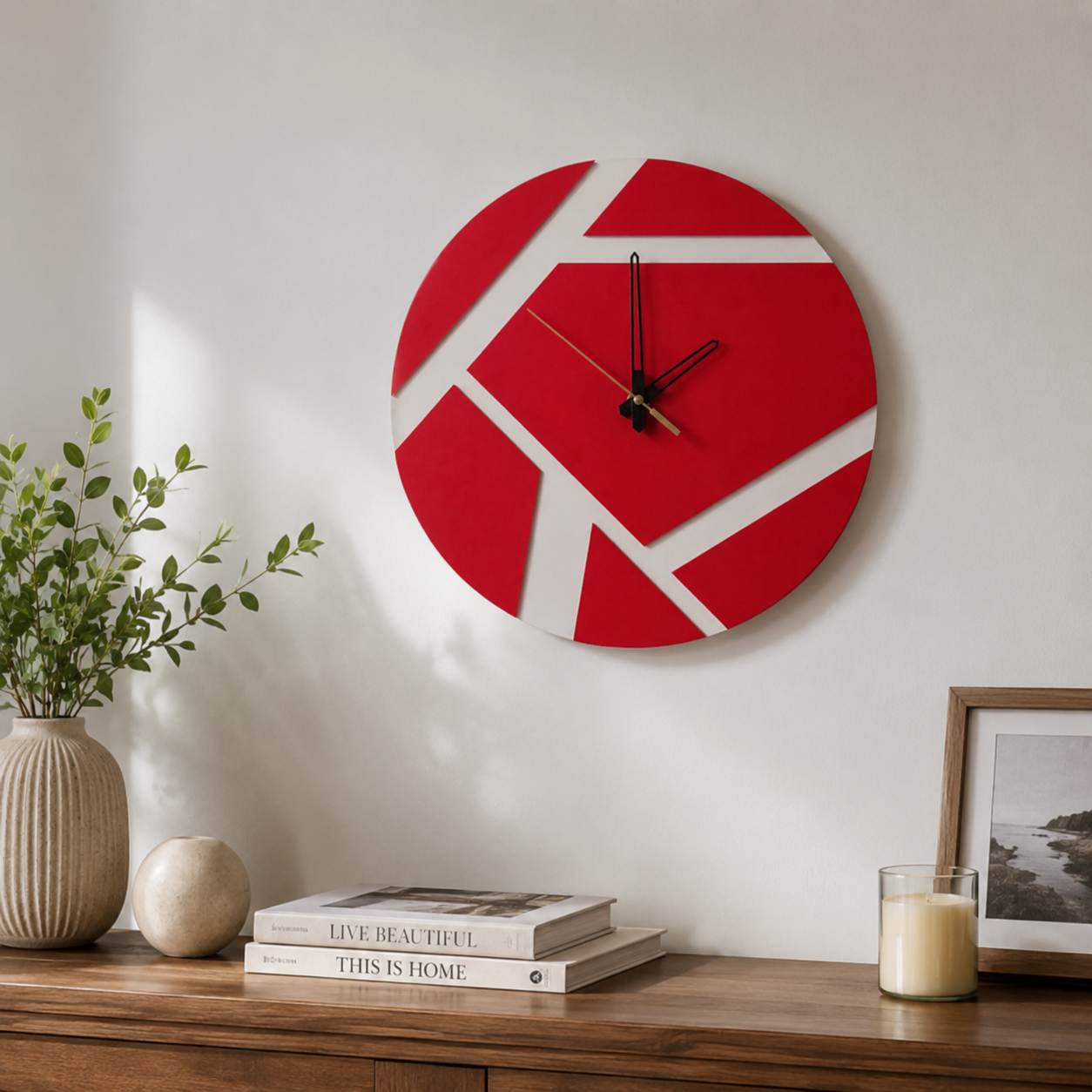 Acrylic Wall Clock  (D)