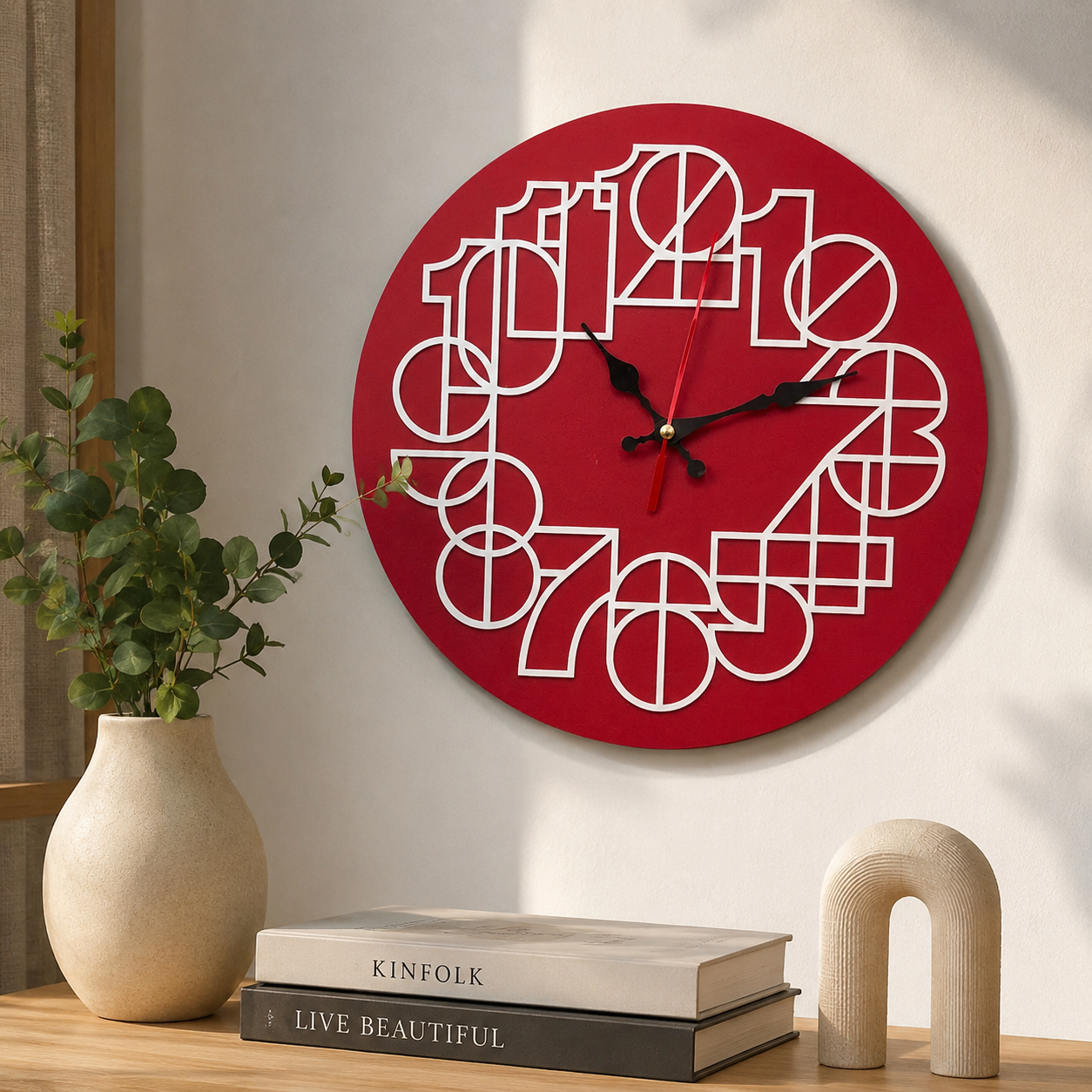 Acrylic Wall Clock  (O)