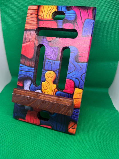 Patterned Mobile Holder (B)