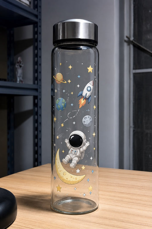 Glass Water Bottle (C)