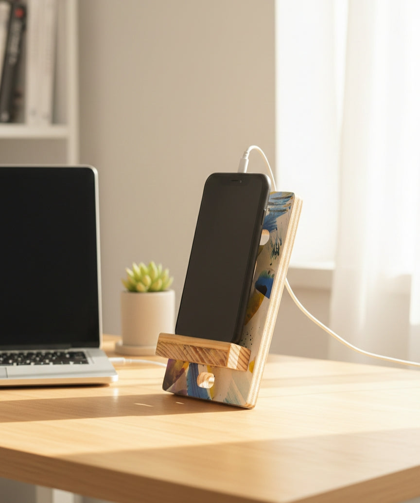 Patterned Mobile Holder (D)