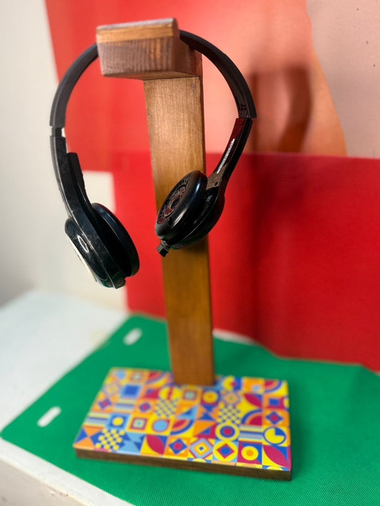 Artisan Wooden Headphone Rest