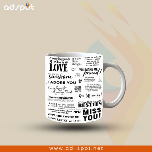 Valentine's Day Mugs (J)