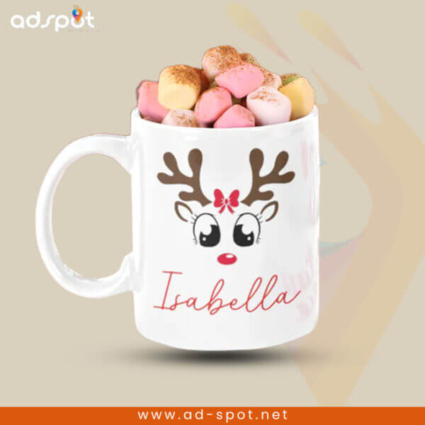 Christmas mug with name